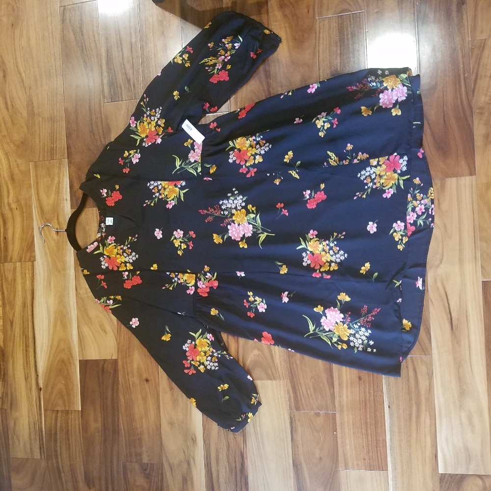 NWT Yoke Style Chiffon Dress